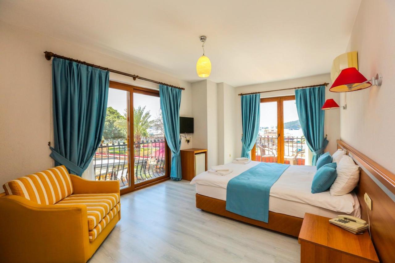 Gocek Unlu Hotel Bagian luar foto